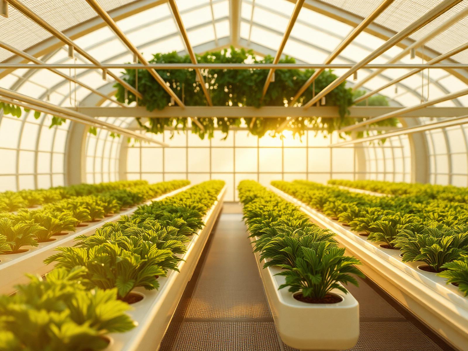 Hèvora hydroponic greenhouse